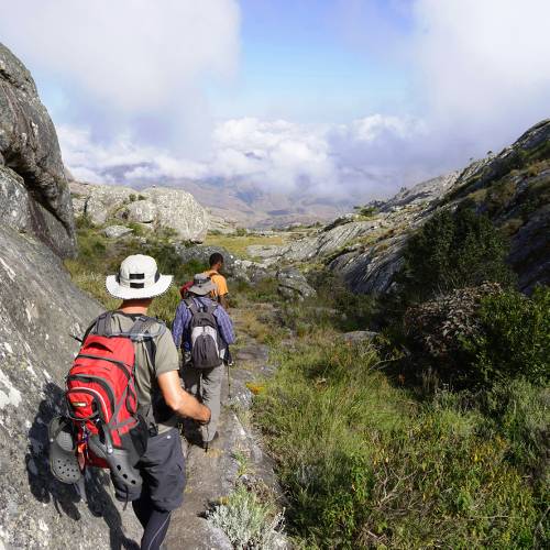 Hiking in Andringitra National Park in Madagascar