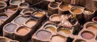 A visit to the leather tanneries is one of the many highlights when in Fez | James Griesedieck