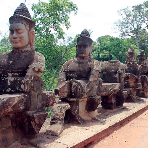 Angkor Wat's beautiful scenery