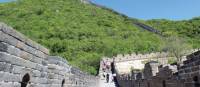 Blue skies as we trek the Great Wall | Alana Johnstone