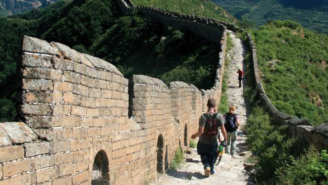 Trekking the Great Wall Of China