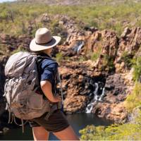 Looking down at falls | Shaana McNaught