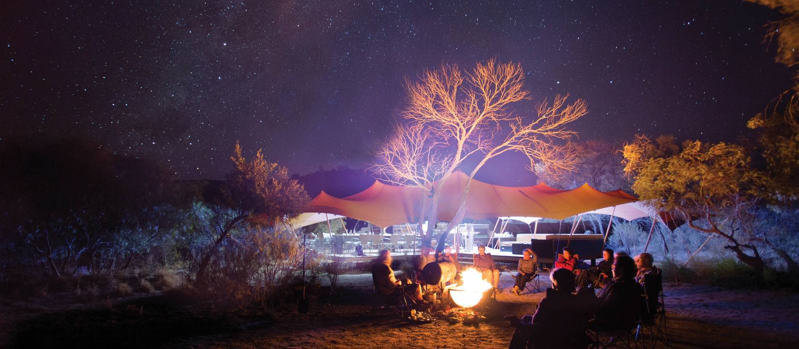 Around the campfire at Charlie's Camp on the Larapinta Trail |  <i>Graham Michael Freeman</i>