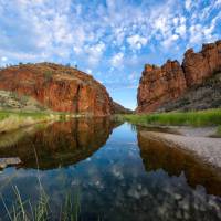 The Larapinta Trail provides a constant backdrop of beautiful desert landscapes | Luke Tscharke