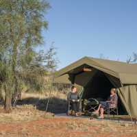Enjoy spacious tents at our Exclusive Eco-Comfort Camps | Luke Tscharke