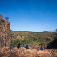 Taking a break to enjoy the vistas along the Jatbula Trail | Oliver Risi