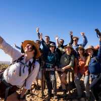 Group taking a selfie at Euro Ridge | Shaana McNaught