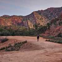 Red dirt Camping in the Flinders Ranges