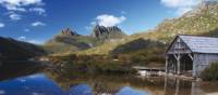 The iconic Cradle Mountain and boat shed at Dove Lake | Adrianne Yzerman