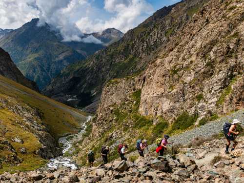 Hiking in the Tan Shan Mountains of Kyrgyzstan |  Lachlan Gardiner