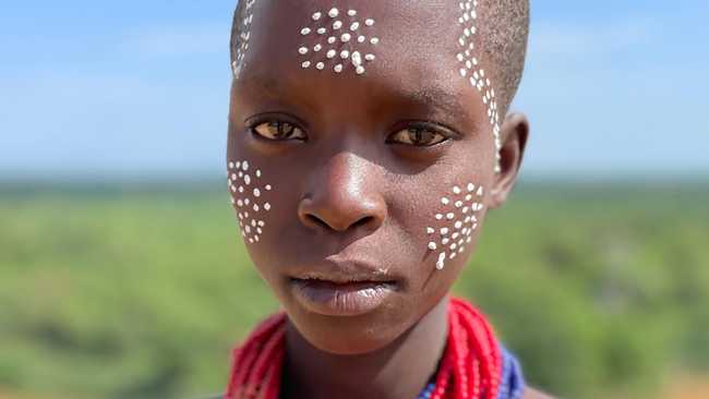 Local girl in Ethiopia