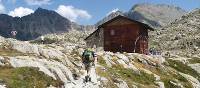 Refugi Colomina in the high Pyrenees