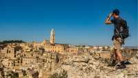 Enjoy panoramic views of the Sassi di Matera