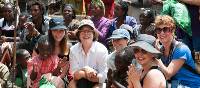 Fundraisers meeting locals on the Hamlin Ethiopian Adventure | Amber Hooper