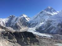 Looking out over Everest Base Camp from Kala Pattar |  <i>Heather Hawkins</i>