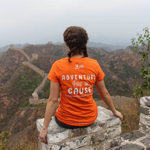 Soaking up beautiful views on the Great Wall of China charity challenge