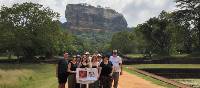 A group of World Vision fundraisers outside Sigiriya in Sri Lanka | Jessica Lawson