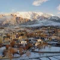 The village of Hemis Shukpachan in winter | Garry Weare