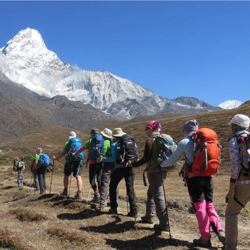Trekking to Ama Dablam Basecamp