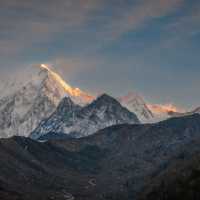 Glorious mountain views on the Manaslu Circuit