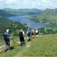 Enjoy the spectacular views above Patterdale on the Coast to Coast walk