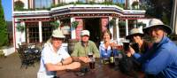 A well earned drink at 'Fiddlers' Pub Drumnadrochit