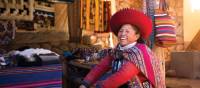 Quechua woman backstrap weaving in Chinchero | Mark Tipple